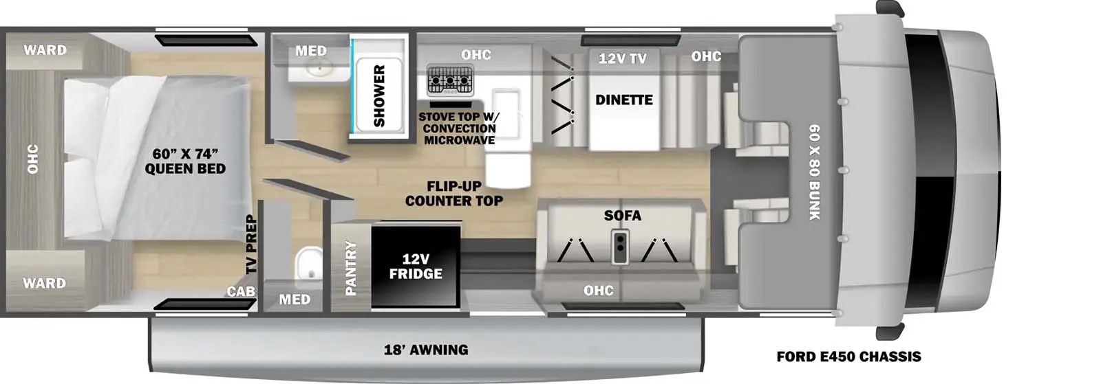 2950LE Floorplan Image